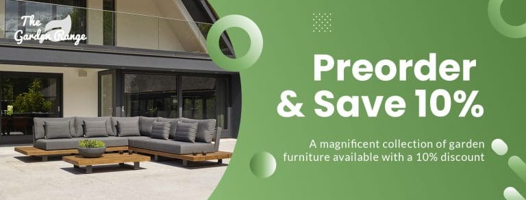 January Discount Garden Furniture 10% Off