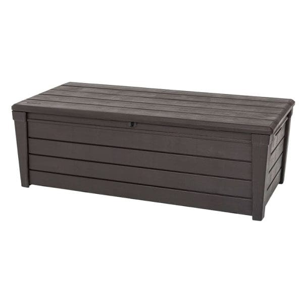 Keter Saxon Wood-Look XL Storage Box - Image 2