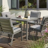 Titchwell Four Seat Garden Dining Set