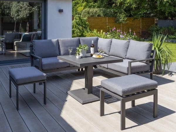 Titchwell Mini Corner with Gas Adjustable Table - Image 2