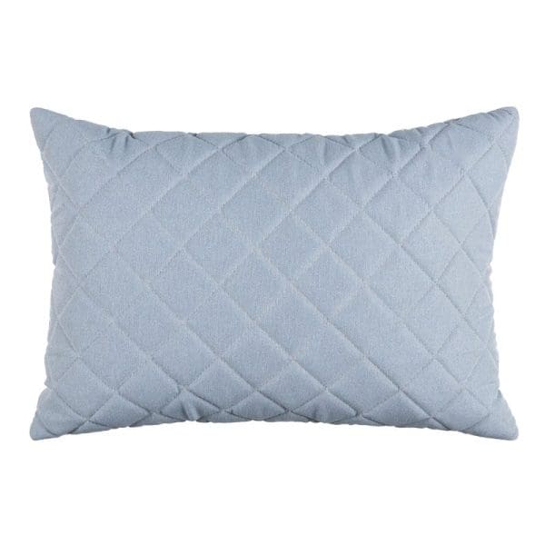 Titchwell Scatter Cushion Light Blue Rectangular