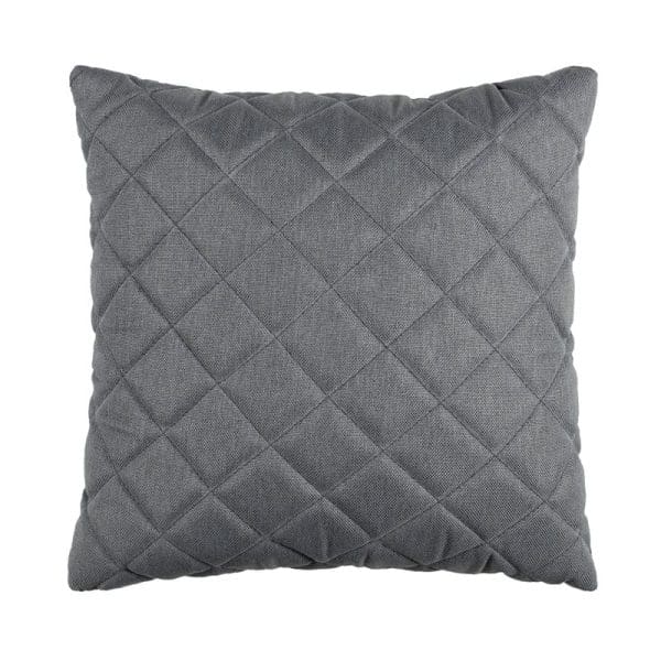 Titchwell Scatter Cushion  Mid Grey  Square