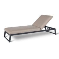 Allure Sunlounger - Taupe