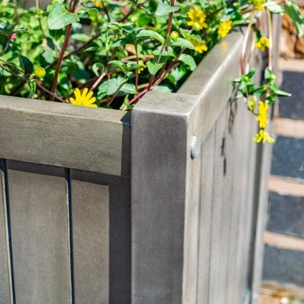Alderley Grey Planter and Trellis - Image 3