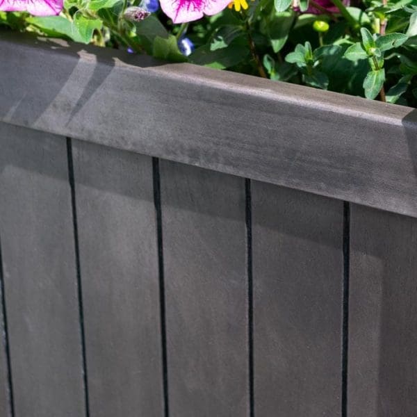 Alderley Grey Square Planter - Image 3