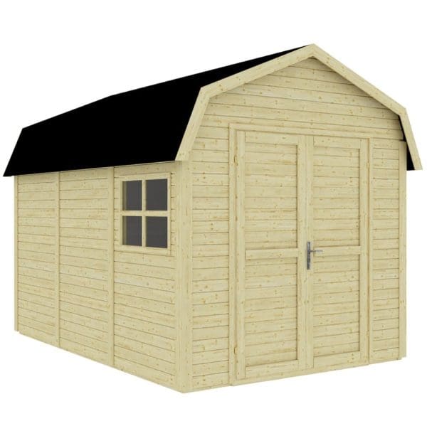 11x8 Dutch Barn - Unpainted Natural - Image 2