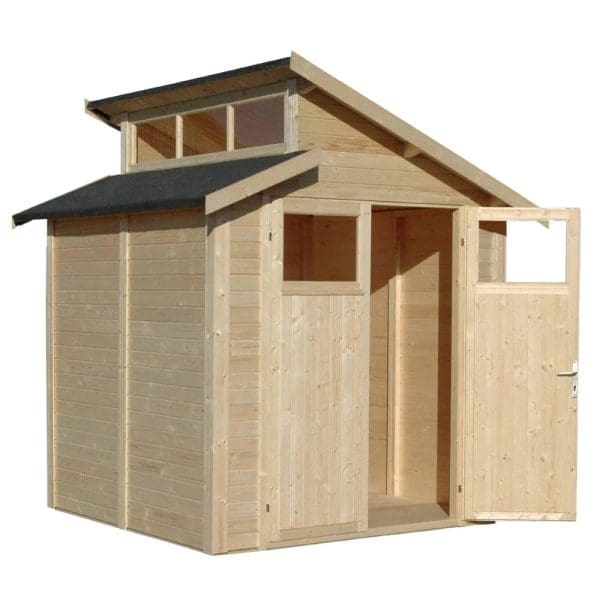 7x7 Shed With Skylight - Natural - Image 2