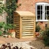 Wooden Single Bin Store