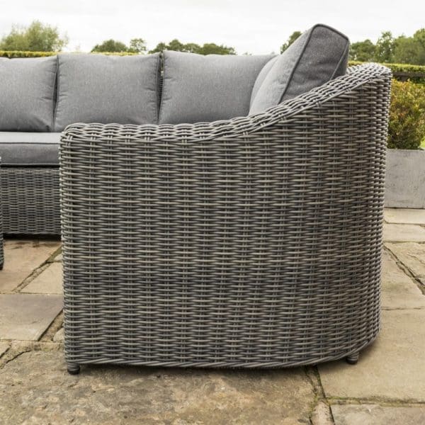 Bunbury Corner Set Grey Weave - Image 3