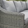 Bunbury Corner Set Grey Weave - Image 5