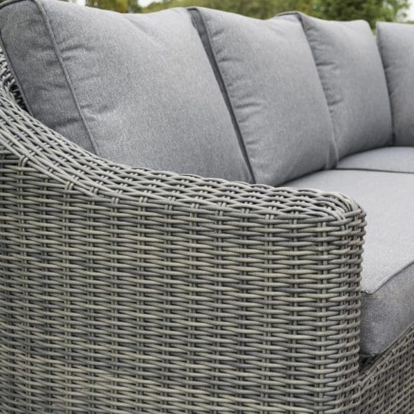 Bunbury Corner Set Grey Weave - Image 5