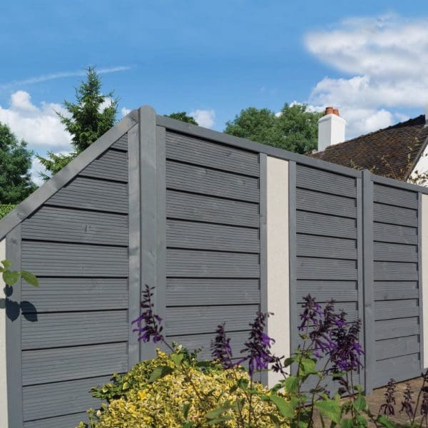 6x6 Palermo Fence Panel Solid Infill