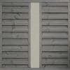 6x6 Palermo Fence Panel Solid Infill - Image 2