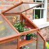 Hardwood Mini Greenhouse - Image 4