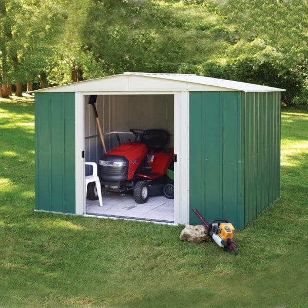 10x8 Greenvale Metal Apex Shed