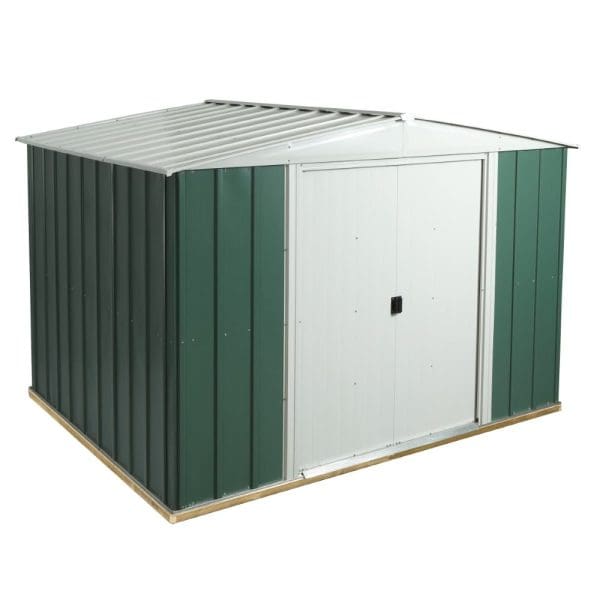 10x8 Greenvale Metal Apex Shed With Floor - Image 2
