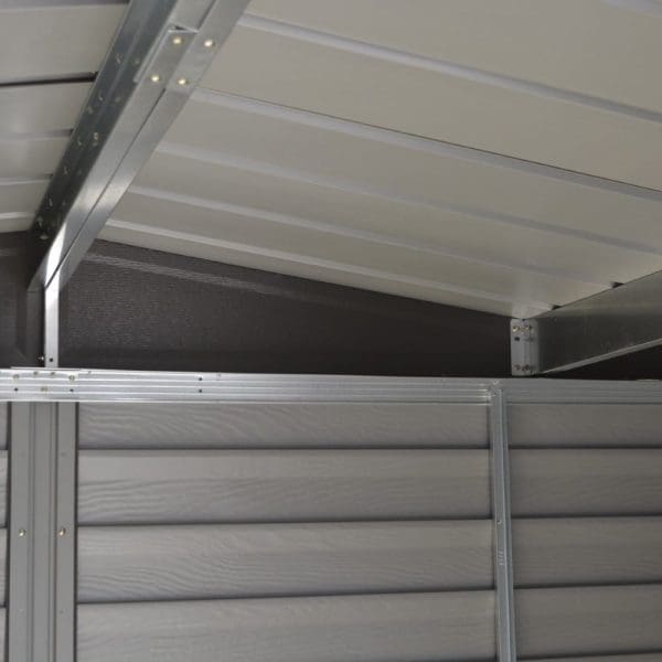10x8 Woodvale Metal Apex Shed - Image 3