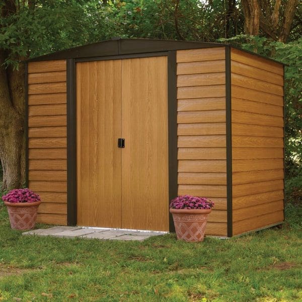 8x6 Woodvale Metal Apex Shed
