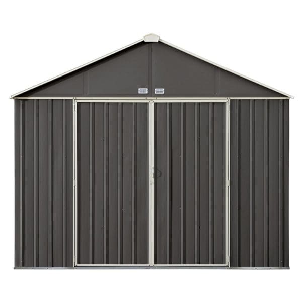 10x8 Metal Ezee Shed Grey - Image 3