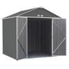 8x7 Metal Ezee Shed Grey - Image 2