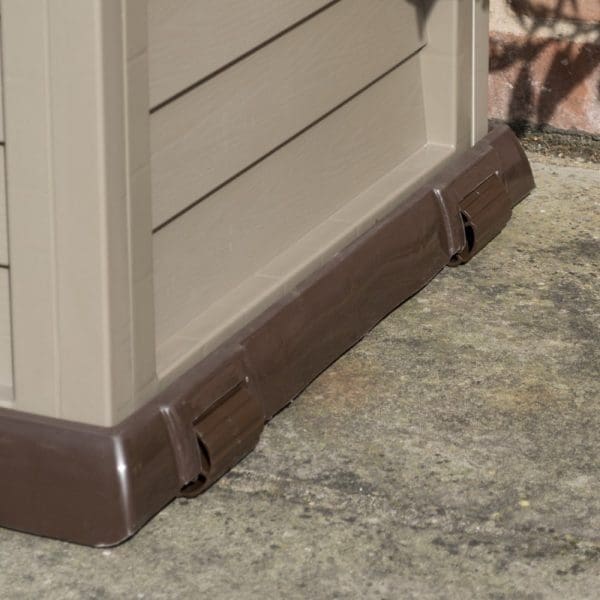 Plastic Storage Box/Bench  Mocha - Image 6