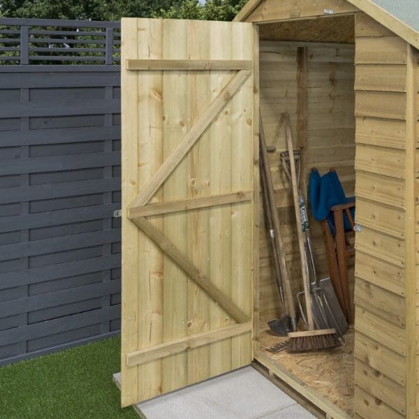 6x4 Overlap Shed - Image 6