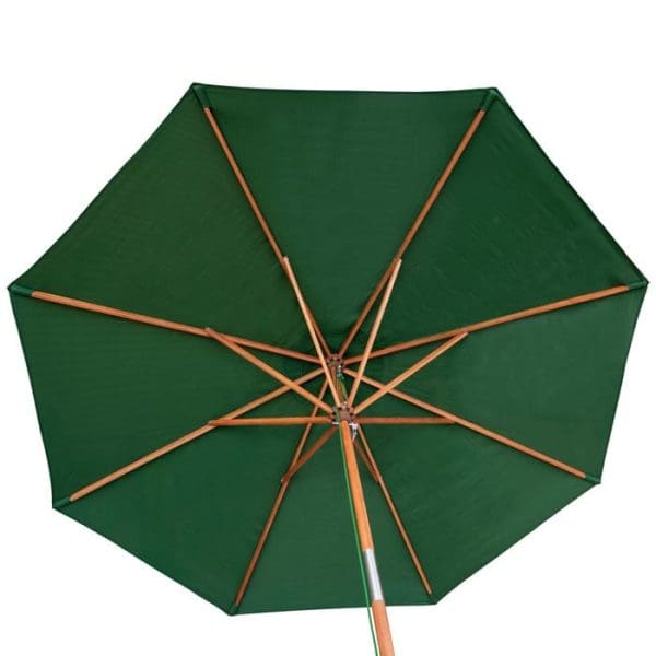 Willington Green 2.7m Wooden Parasol - Image 2