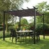 Latina 3x3m Canopy - Grey