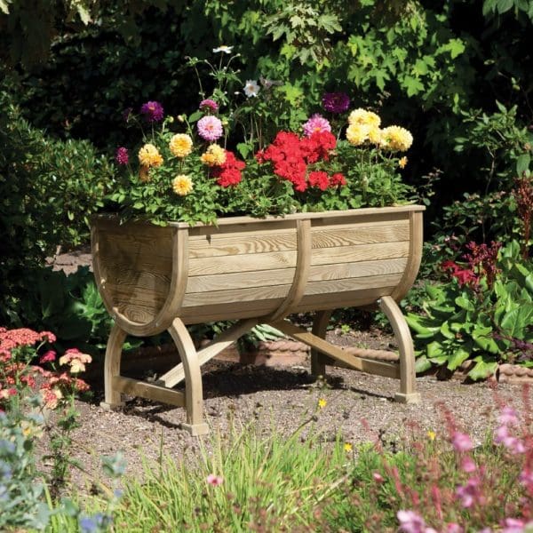 Marberry Barrel Planter