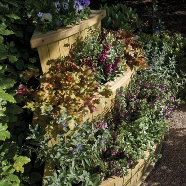 Marberry Corner Cascade Planter - Image 3