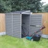 Palram 4x6 Skylight Grey Pent Shed - Image 2