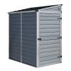 Palram 4x6 Skylight Grey Pent Shed - Image 4