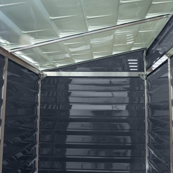 Palram 4x6 Skylight Grey Pent Shed - Image 5