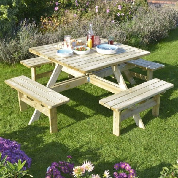 Square Picnic Table