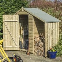 Oxford 4x3 Shed With Lean To 5013856996101