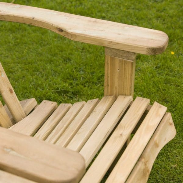 Softwood Adirondack Companion Seat - Image 2