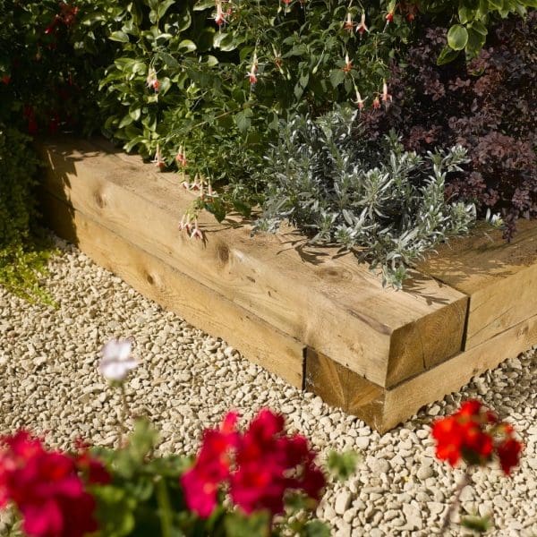 Timber Sleepers 1.8m (2 Qty) - Image 2