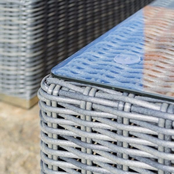 Vienna Lounger Set Grey Weave - Image 5