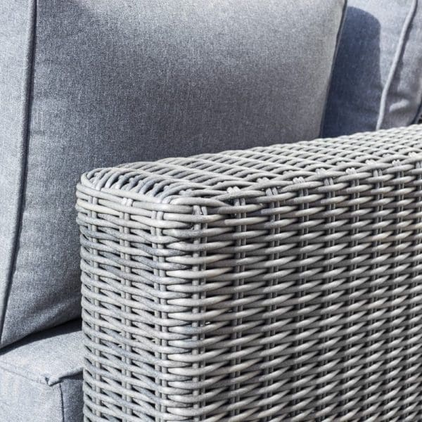 Vienna Lounger Set Grey Weave - Image 6
