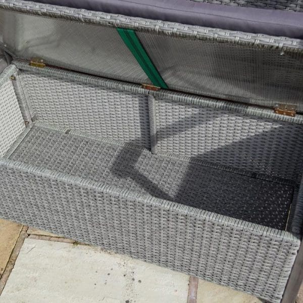 Alderley Rattan Storage Bench - Image 7