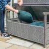 Alderley Rattan Storage Bench - Image 8