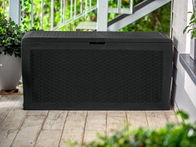 Keter Samoa Storage Box 270L Anthracite Garden Storage Box