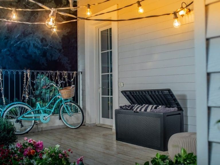 Keter Samoa Storage Box 270L Anthracite Garden Storage Box