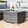 London Corner Sofa Set with Ice Bucket Grey - Image 5