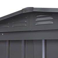 Metal Shed 10x10 - Anthracite Grey Lotus