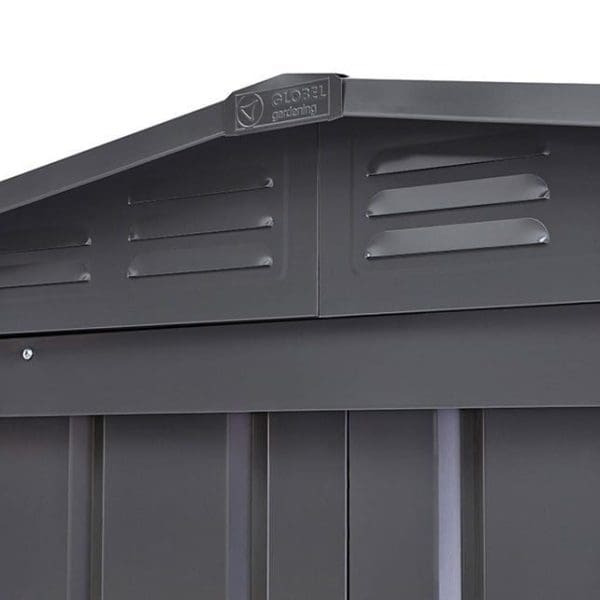 Metal Shed 10x10 - Anthracite Grey Lotus