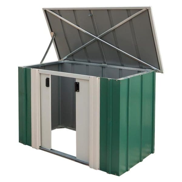 4x2 Greenvale Metal Storette With Floor - Image 4
