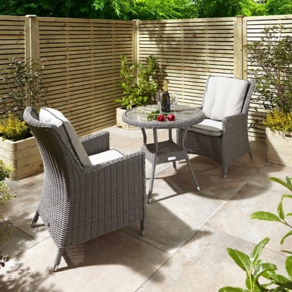 Prestbury Bistro Set Natural Stone