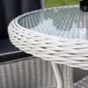 Prestbury Bistro Set Putty Grey - Image 4