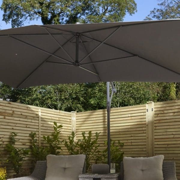 Prestbury Rectangular Overhang Parasol - Image 2